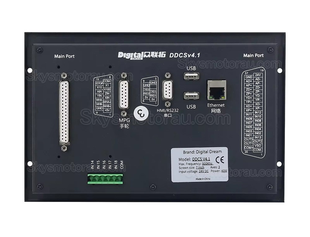 3 Axis / 4 Axis CNC Motion Controller DDCS V4.1 Standalone Offline Controller USB CNC Controller Interface